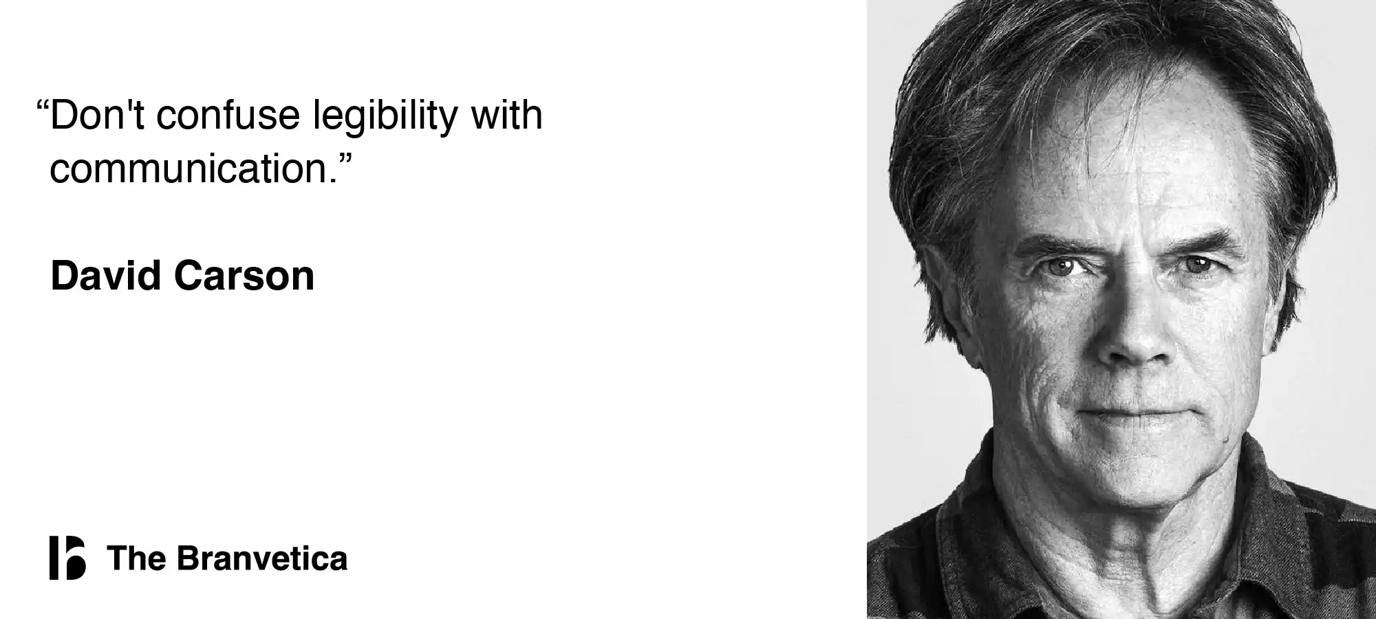 David Carson Quote