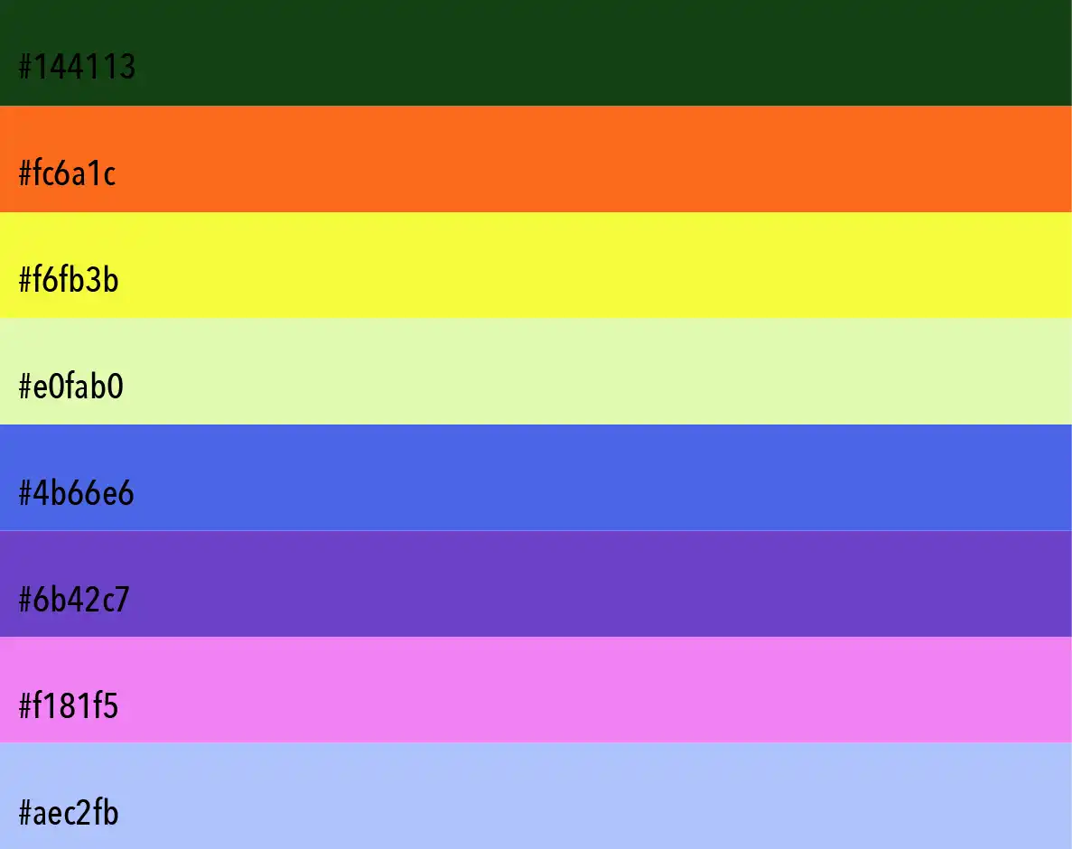 Milagrina Secondary Colors