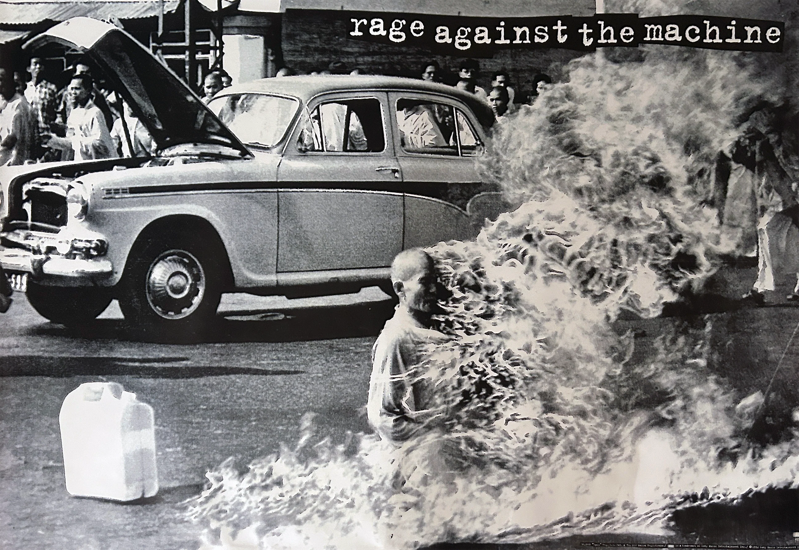 Rage Against The Machine Album Cover