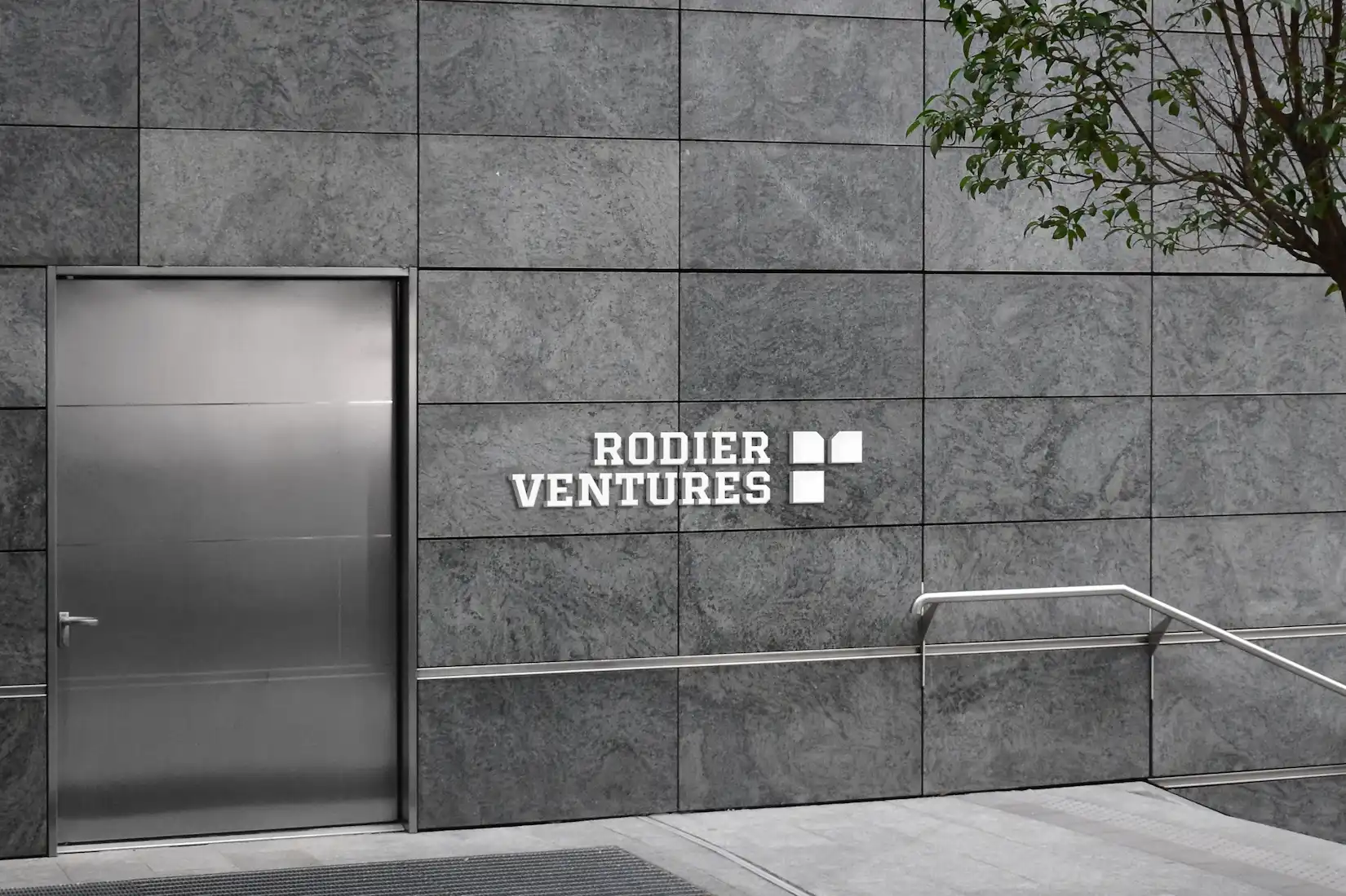 Rodier Ventures outdoor sign